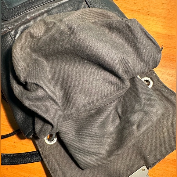 Soft Black Crossbody Bag - Picture 10 of 12